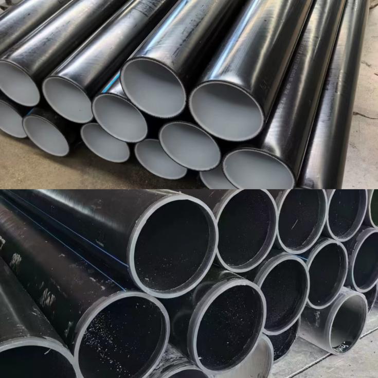 钢丝网骨架管为什么会有内黑外黑和内白外黑的管材？